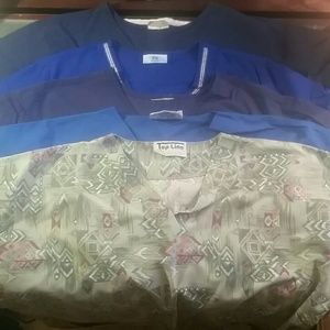 Lot of 7 XL scrubs